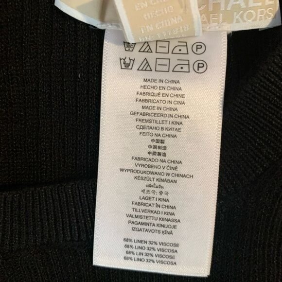 Michael Kors Black Knit Sleeveless Dress XXS MSRP $99.50 - Picture 3 of 7